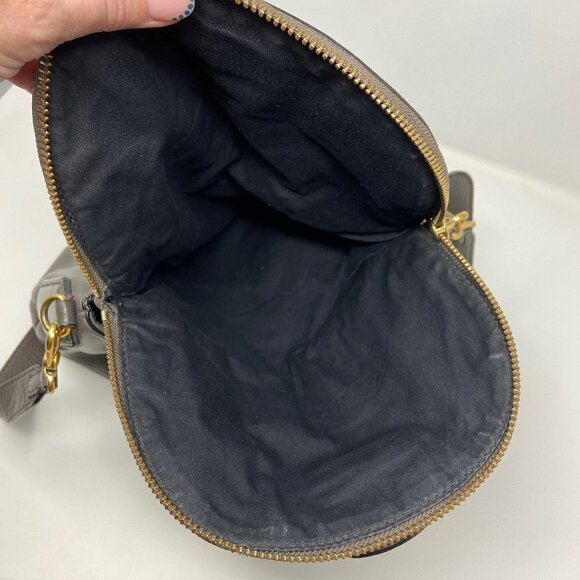 MARC BY MARC JACOBS Q Natasha Crossbody Dark Gray - Picture 12 of 14